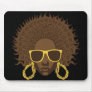 Afro Cool Mouse Pad
