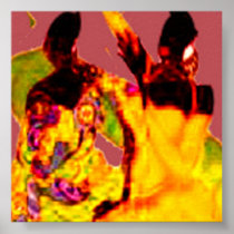 AFRO DANCER POSTERS