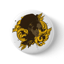 Afro Diva Button