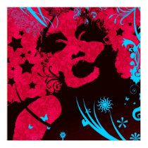 AFRO DIVA RED posters