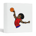 Afro dude basketball