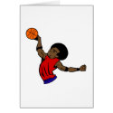 Afro dude basketball