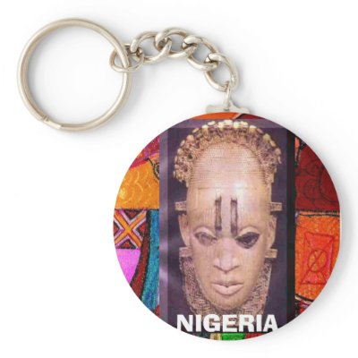 afro, festac[2], NIGERIA Keychains by adeolagbadamosi