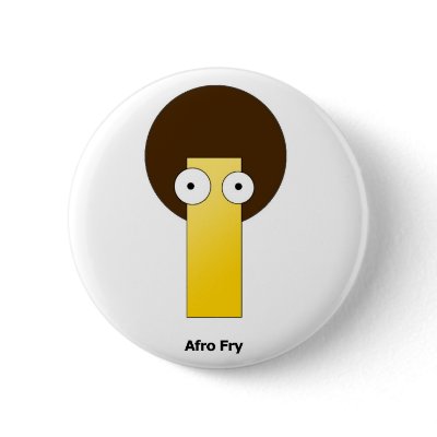 Afro Fry Buttons by zzzzz4512