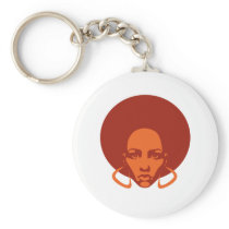 Afro Funk Keychain