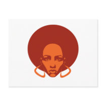 Afro Funk Postcard