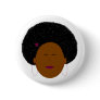 Afro girl button Afro girl button