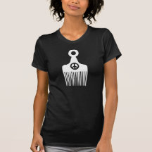 Afro Hair Peace Tshirts