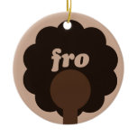 Afro Humor Christmas Ornament