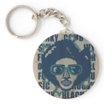 AFRO KEYCHAIN