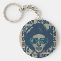 art, artwork, cool, design, disco, funk, funny, graffiti, graphic, music, pop, rap, soul-music, street, vintage, hip-hop, soul, hiphop, 70s, Keychain with custom graphic design