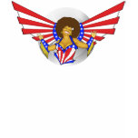 Afro Love Angel T Shirts