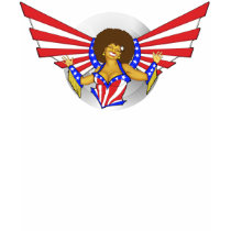Afro Love Angel t-shirts