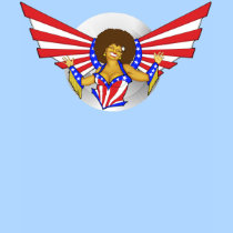 Afro Love Angel t-shirts