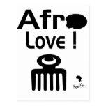 Afro Love with  DUAFE postcards