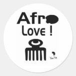 Afro Love with  DUAFE Sticker