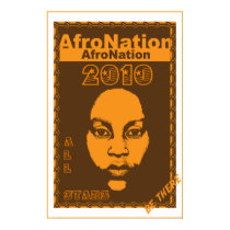 Afro Nation 2010 All stars Sports Poster posters