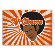 Afro Obama Cards