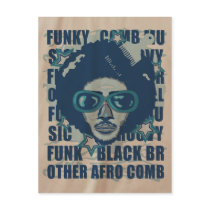 art, artwork, cool, design, disco, funk, funny, graffiti, graphic, music, pop, rap, soul-music, street, vintage, hip-hop, soul, hiphop, 70s, black-music, afro, graphic-design, graphic design, black music, soul music, hip hop, Postcard with custom graphic design