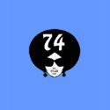 Afro Retro 74 Lady T-Shirt by chirundu Afro Retro 74 Lady T-Shirt