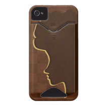 Afro Silhouette iPhone 4 Case-Mate ID