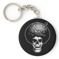 Afro Skull keychains