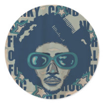 art, artwork, cool, design, disco, funk, funny, graffiti, graphic, music, pop, rap, soul-music, street, vintage, hip-hop, soul, hiphop, 70s, Sticker with custom graphic design