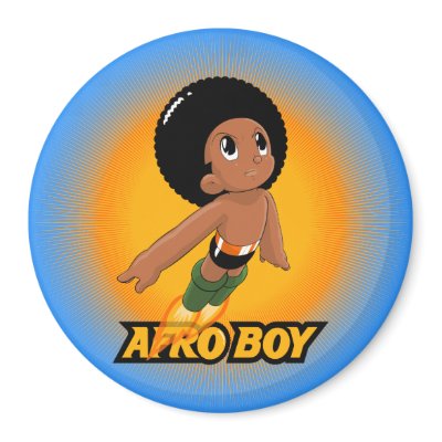 AfroBoy! Refrigerator Magnet by VectorSmith