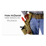 Afrocentric Handyman Home Repair Remodeling business cards