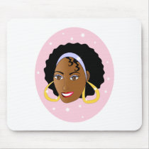 AfroGirl.ai Mouse Pad