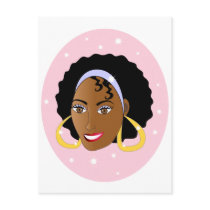 AfroGirl.ai Postcard