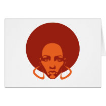 Afrolicious Greeting Card