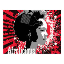 Afrolicious PostCard