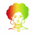 AFROLICOUS BLACK TEE t-shirts by nybigteez AFROLICOUS BLACK TEE t-shirts