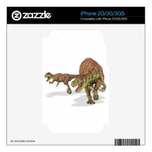 Afrovenator Abakensis Dinosaur Skin For iPhone 2G