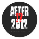 After 2012 Sticker