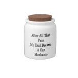After All That Pain My Dad Became A Car Mechanic Candy Dish