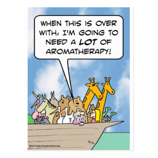 After Arc, Noah will need a lot of aromatherapy Postcard