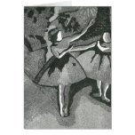 After Degas greetings card