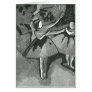After Degas greetings card