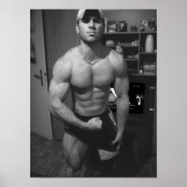 After GYM Rock Solid Full Muscle Posters