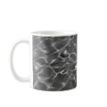 After Hockney - Black &amp; White: Light on water Mug