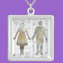 After Maps necklaces