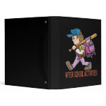 After School Activities Vinyl Binder