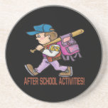 After School Activities Drink Coasters