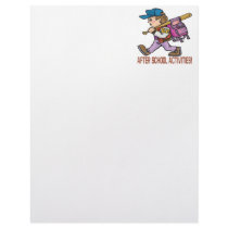After School Activities Personalized Letterhead