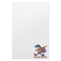 After School Activities Stationery Design
