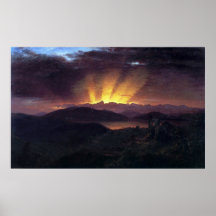 After the annealing by Frederic Edwin Church Print