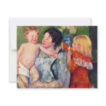 After The Bath By Cassatt Mary (Best Quality) Invite