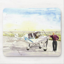 'After the Flight' Mousepad by picklelillysdad 'After the Flight' Mousepad